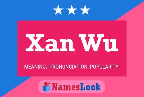 Poster del nome Xan Wu