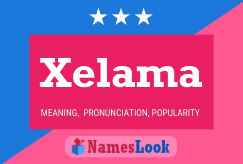 Poster del nome Xelama