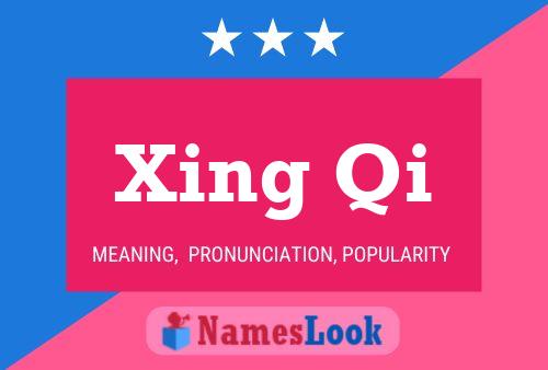 Poster del nome Xing Qi