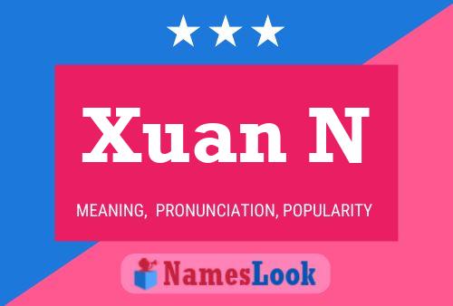 Poster del nome Xuan N