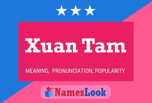 Poster del nome Xuan Tam