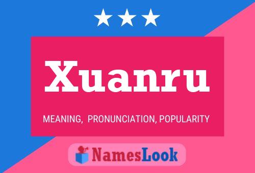 Poster del nome Xuanru