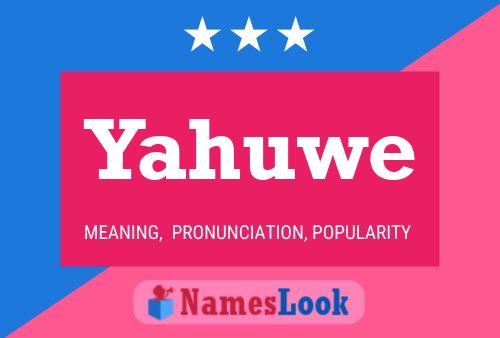 Poster del nome Yahuwe