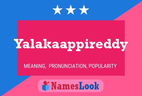 Poster del nome Yalakaappireddy