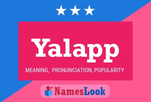 Poster del nome Yalapp