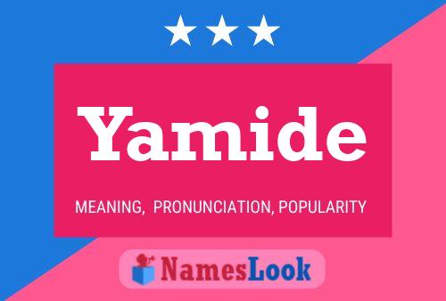 Poster del nome Yamide