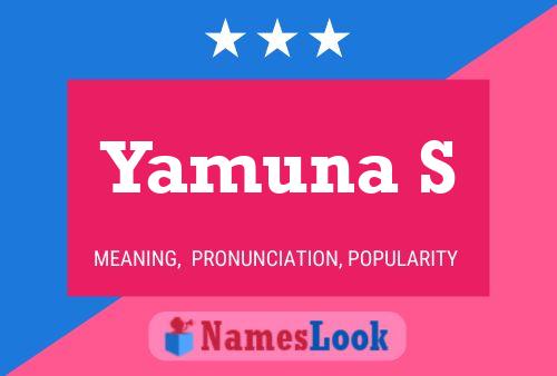 Poster del nome Yamuna S