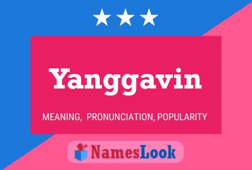 Poster del nome Yanggavin