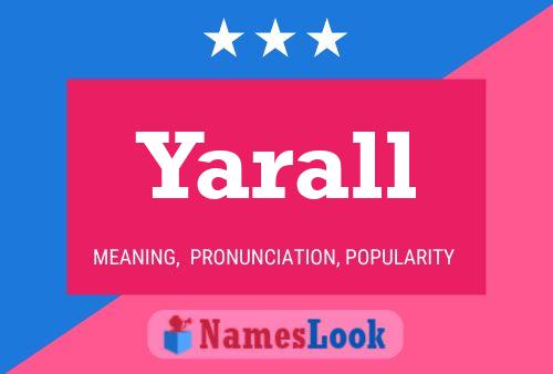 Poster del nome Yarall