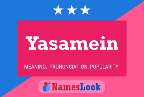 Poster del nome Yasamein