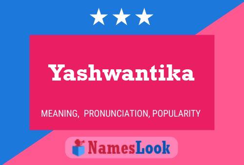 Poster del nome Yashwantika