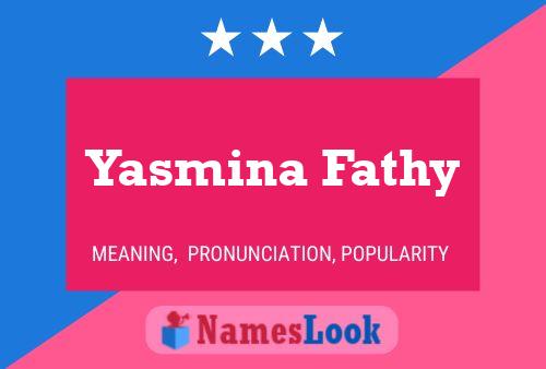 Poster del nome Yasmina Fathy