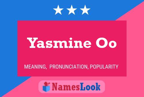 Poster del nome Yasmine Oo