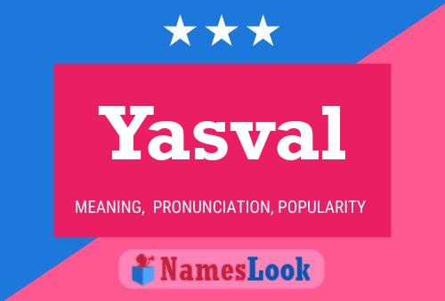 Poster del nome Yasval