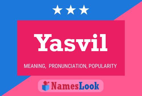 Poster del nome Yasvil