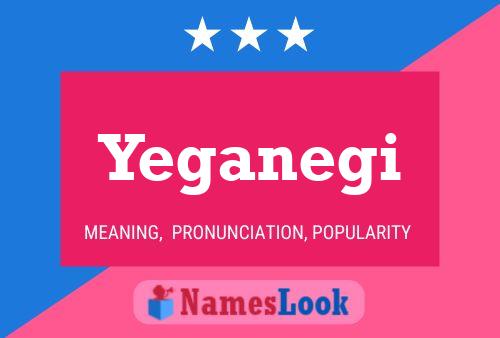 Poster del nome Yeganegi