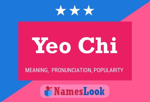 Poster del nome Yeo Chi