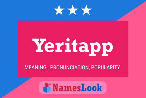 Poster del nome Yeritapp