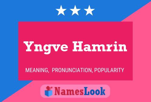 Poster del nome Yngve Hamrin