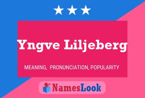 Poster del nome Yngve Liljeberg