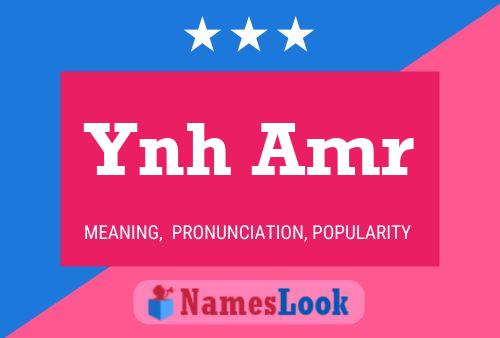 Poster del nome Ynh Amr