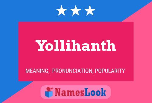 Poster del nome Yollihanth