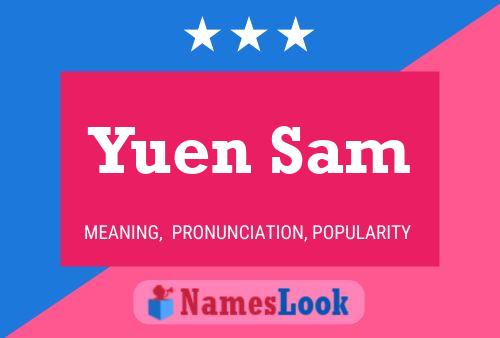 Poster del nome Yuen Sam