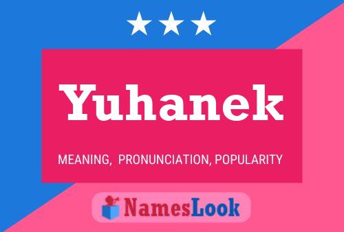 Poster del nome Yuhanek