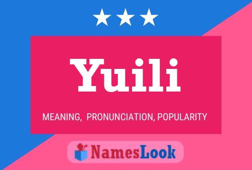 Poster del nome Yuili