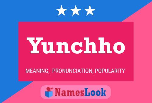 Poster del nome Yunchho