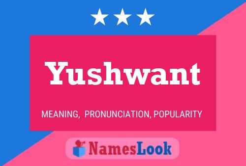 Poster del nome Yushwant