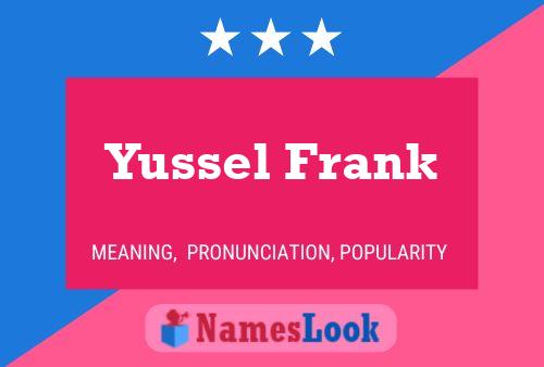 Poster del nome Yussel Frank