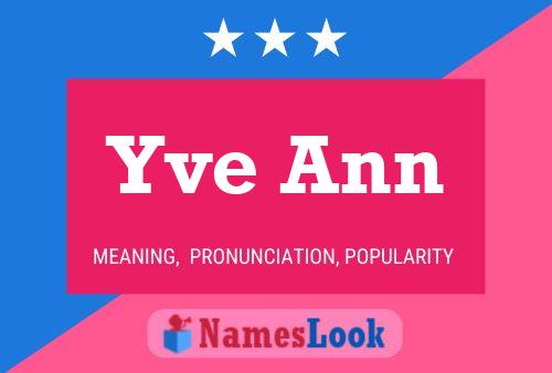 Poster del nome Yve Ann