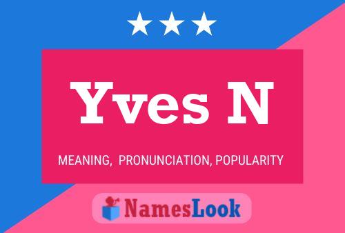 Poster del nome Yves N