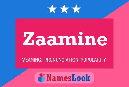 Poster del nome Zaamine