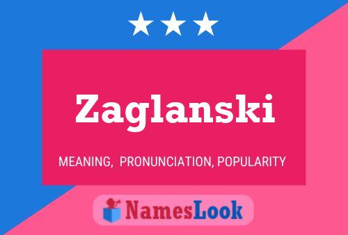 Poster del nome Zaglanski