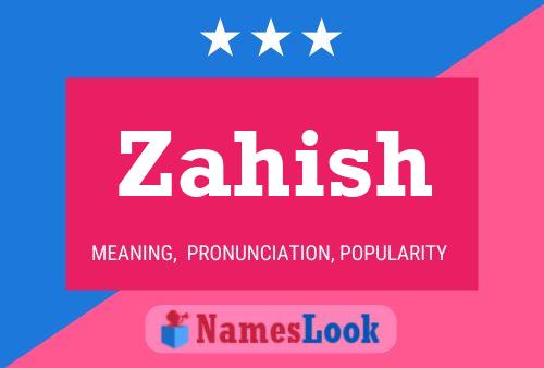 Poster del nome Zahish