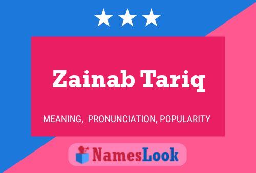 Poster del nome Zainab Tariq