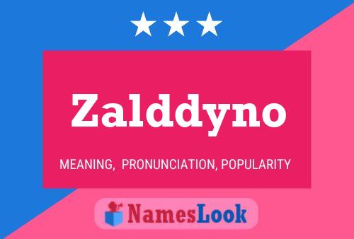 Poster del nome Zalddyno