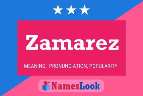 Poster del nome Zamarez