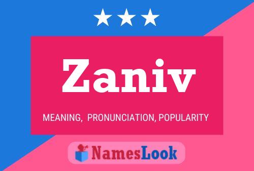 Poster del nome Zaniv