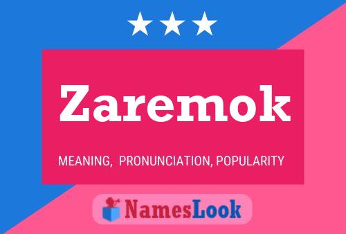 Poster del nome Zaremok