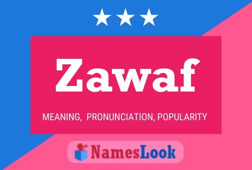 Poster del nome Zawaf