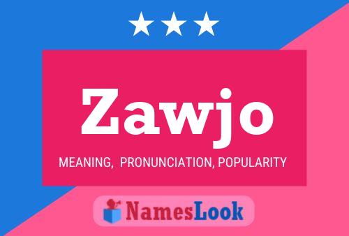 Poster del nome Zawjo