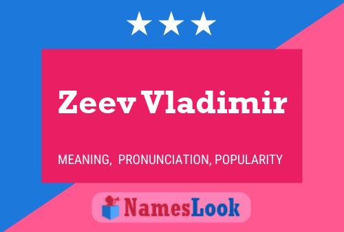 Poster del nome Zeev Vladimir