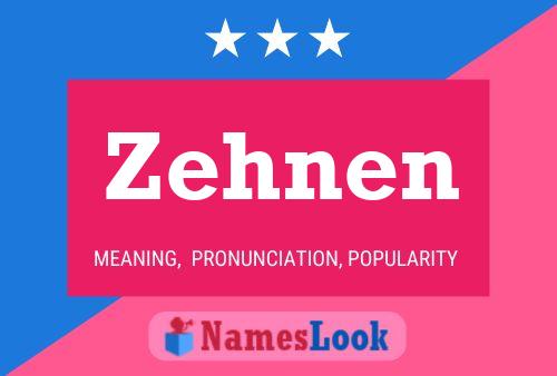 Poster del nome Zehnen