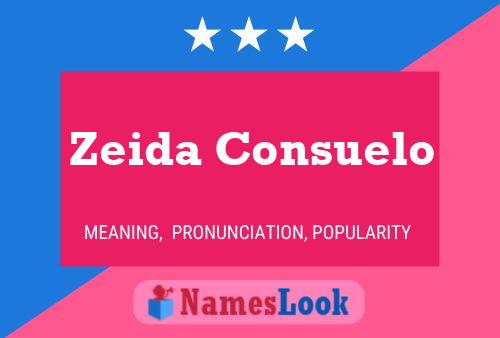 Poster del nome Zeida Consuelo