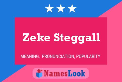 Poster del nome Zeke Steggall