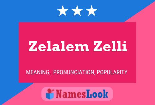 Poster del nome Zelalem Zelli