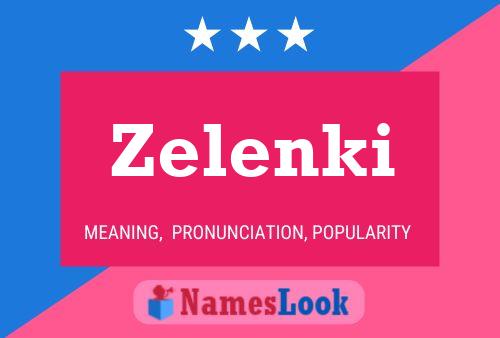 Poster del nome Zelenki